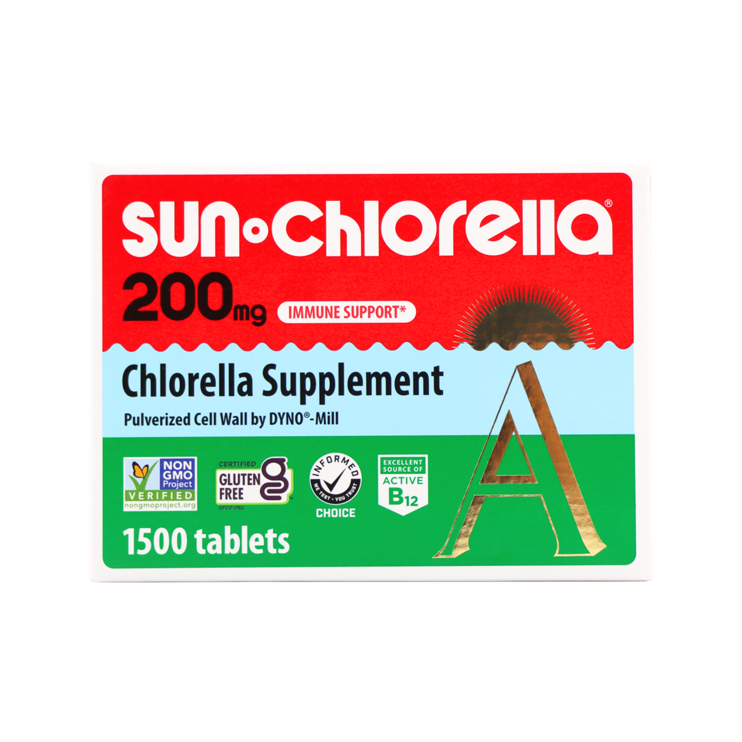 Sun Chlorella Tablets (200 mg)