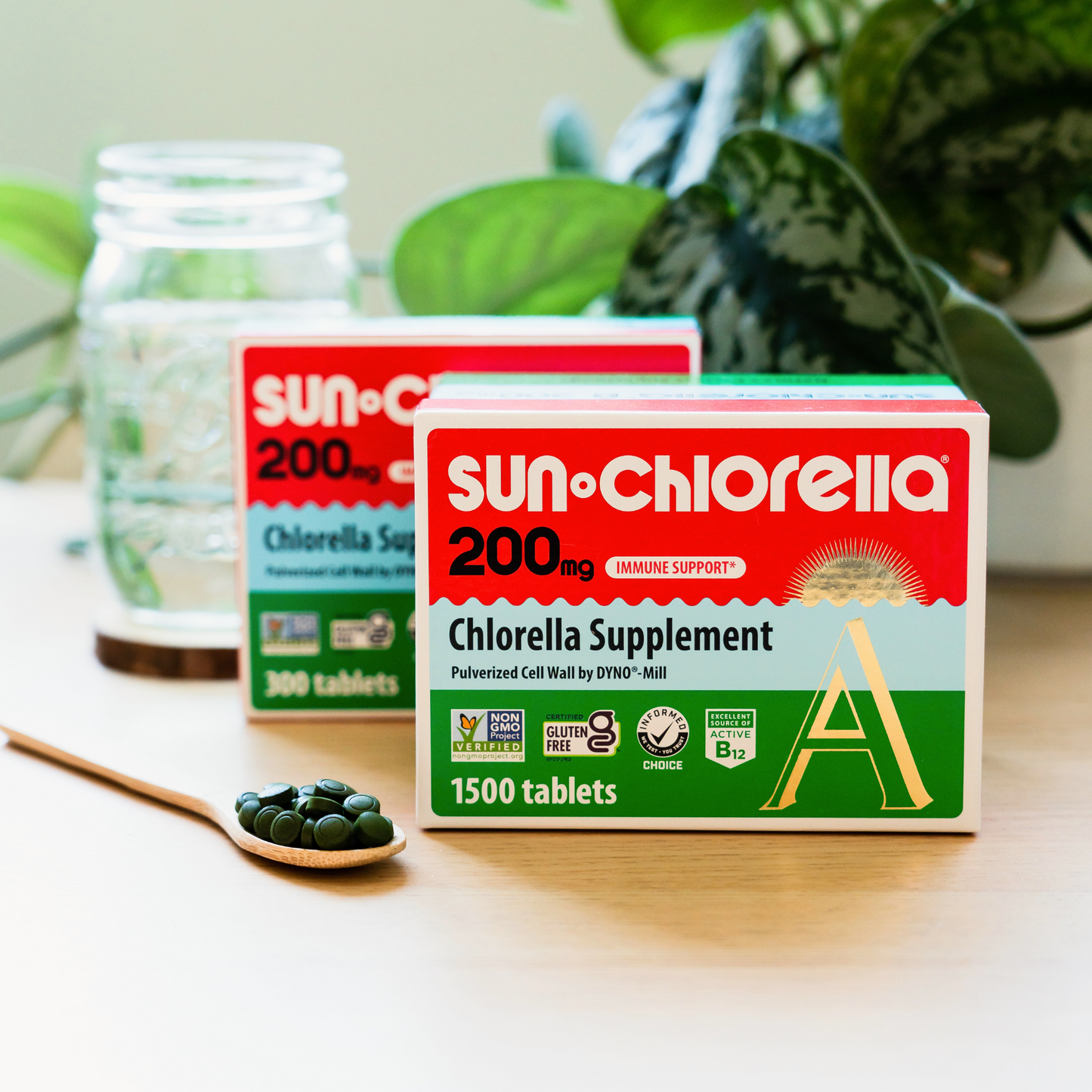 Sun Chlorella Tablets (200 mg)