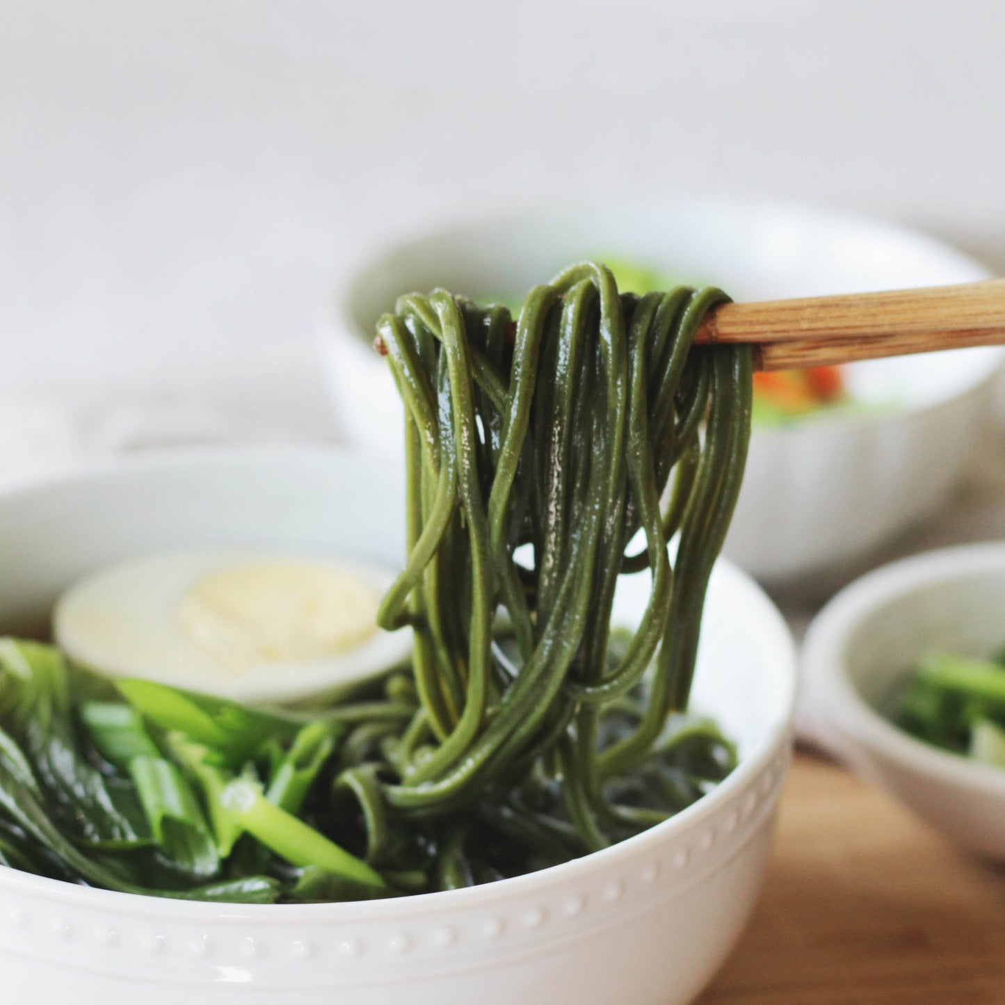 Sun Chlorella Udon Noodles - Plant-Based, Vegan-Friendly & Chlorella-Infused